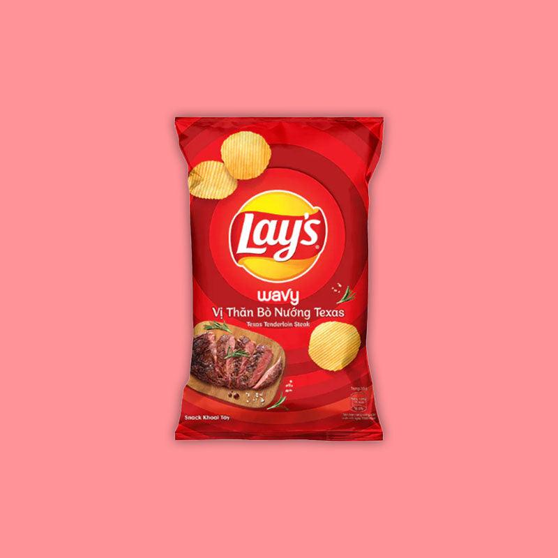 Lay's Texas Tenderloin Steak Flavor 90g (Vietnam)