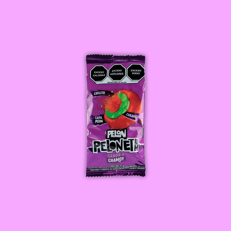Pelon Peloneta Chamoy Mexican Candy Lollipops 21g (Mexico)