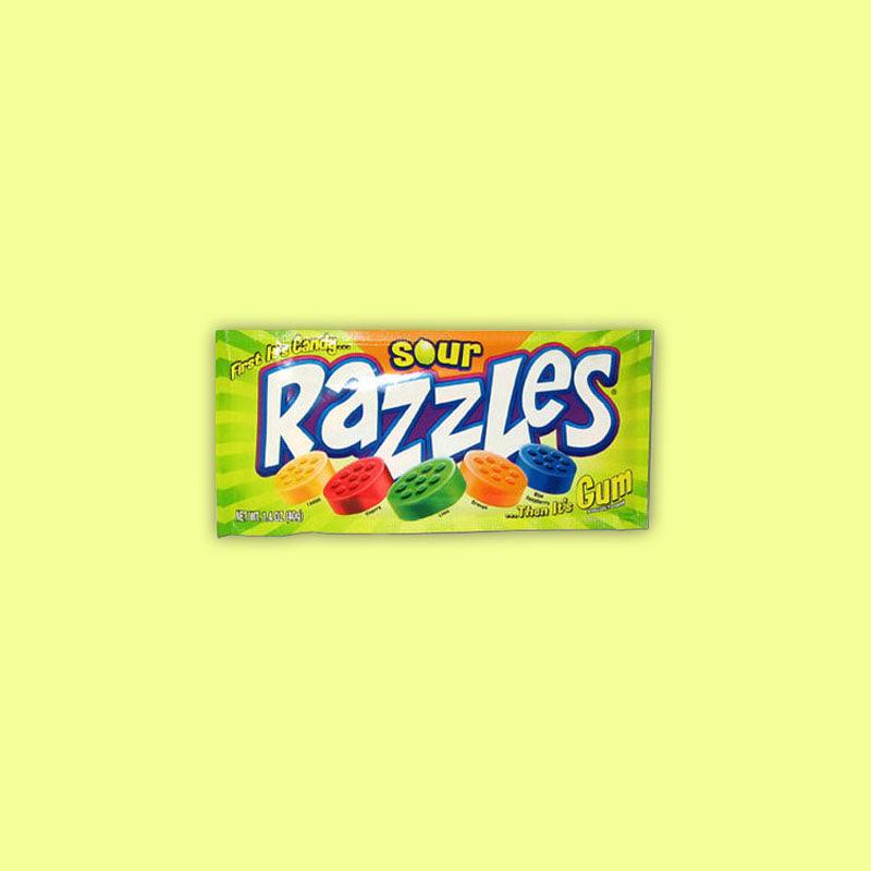 Razzles Gum Sour 1.4oz (USA)