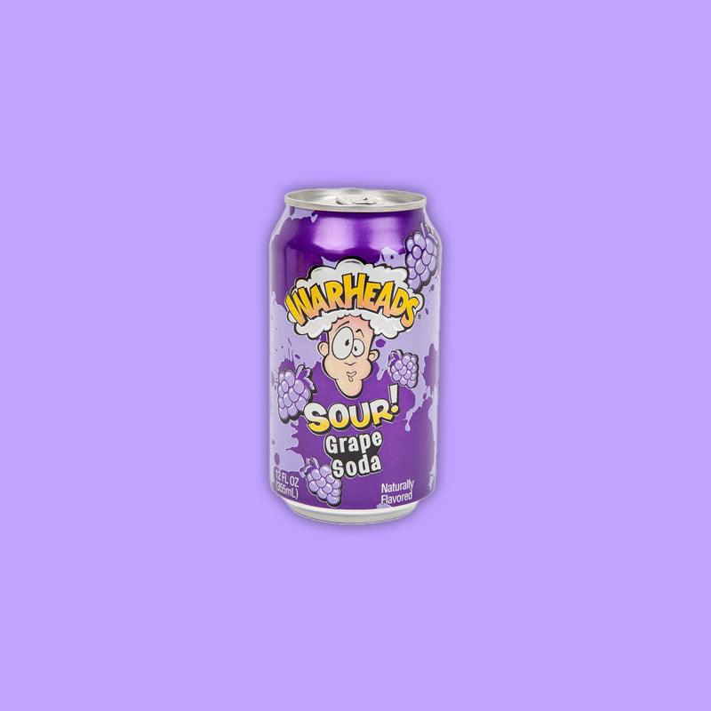 Warheads Sour Grape Soda 340ml (Canada)